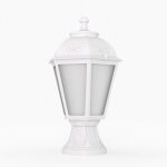 Lampadaire fumagalli mikrolot / saba' - e27 - ip55 - blanc Lampadaire fumagalli mikrolot / saba' - e27 - ip55 - blanc