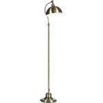 Lampadaire d'int�rieur lampadaire sur pied salon, lampe salon r�tro avec abat - jour r�glable, interrupteur ...