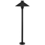 Lampadaire de jardin led samsung chip v - tac 7 w avec piquet, noir, blanc naturel, ip65