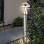 Lampadaire, lampadaire, lampe d'ext�rieur, lampe de chemin, lampe de jardin, balcon, ip44, acier inoxydable, ...