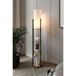Lampadaire, lampe sur pied, �clairage de salon lamp ch�ne