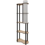 Lampadaire, lampe sur pied, �clairage de salon lamp noyer