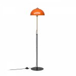 Lampadaire, lampe sur pied, �clairage de salon lamp orange