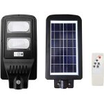 Lampadaire led 60 w panneau photovolta�que �nergie solaire cr�puscule ip65