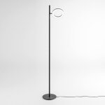 Lampadaire led moderne gea luce gpin31, dimmable et orientable en aluminium