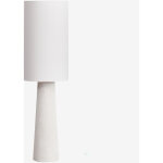 Lampadaire en lin et fibre de verre loana sklum blanc cass�