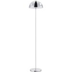 Lampadaire en métal chromé - d. 30 x h. 149 cm - ontario Lampadaire en métal chromé - d. 30 x h. 149 cm - ontario