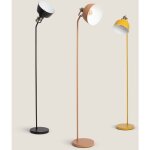 Lampadaire mtal luise jaune