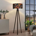Lampadaire newport e27 noir multicolore lux. pro