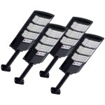 Lampadaires solaires ext�rieurs, lumi�re solaire ext�rieure 8500k, �clairage inond� led �tanche � l?eau ...