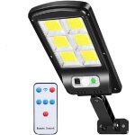 Lampadaires solaires � led d'ext�rieur avec d�tecteur de mouvement �tanches pour jardin, patio, chemin, ...