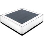 Lampadaire solaire � led haute luminosit� �tanche, stable et sr, lampadaire solaire pour cour ext�rieure, ...