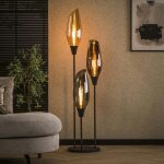 Lampadaire vintage xl avec abat - jour en verre forme torche niagara Lampadaire vintage xl avec abat - jour en verre forme torche niagara