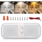 Lampe 12v led camping car lumiere camping car plafonier eclairage caravane 12v interieur avec interrupteur ...