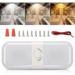 Lampe 12v led camping car lumiere camping car plafonier eclairage caravane 12v interieur avec interrupteur ...