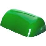 Lampe de banquier en verre de rechange (6 x 22, 5 x 13, 5 cm de profondeur) abat - jour en verre de rechange ...