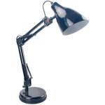 Gefom - lampe de bureau articule noire - mtal