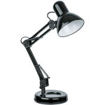 Lampe de bureau articul�e noire - m�tal