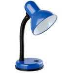 Lampe de bureau flexible bleue lampe de bureau flexible bleue 12, 5 cm bleue