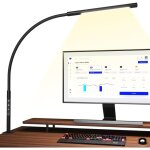 Lampe de bureau led, lampe d'architecte protection des yeux, att�nuation et temp�rature de couleur r�glable, ...