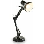 Lampe de bureau led lampe de table noire design retro mtal orientable & pivotable