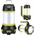 Lampe de camping led, lanterne de camping rechargeable par usb � intensit� variable ip68 �tanche multifonction ...