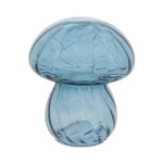 Lampe  poser champignon  malu  15cm bleu