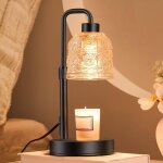 Lampe chauffante pour bougies avec minuteur et hauteur r�glable - chauffe - cire r�glable pour bougies ...