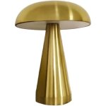 Lampe de chevet led rechargeable en forme de champignon, idale pour la lecture, la chambre ou le bureau?(jaun ...