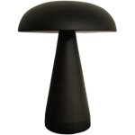 Lampe de chevet led rechargeable en forme de champignon, idale pour la lecture, la chambre ou le bureau?noir ...
