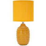 Lampe de chevet moderne 14x27 cm socle turquoise  relief lgant