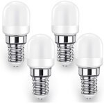 Lampe e14 led ampoule pour r�frig�rateur, 2w ses lampe (�quivalent 20w - 25w), 140lm, blanc froid - 6000k ...