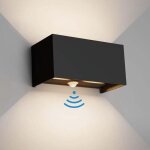 Lampe d'ext�rieur 24 w avec d�tecteur de mouvement, �clairage ext�rieur, faisceau lumineux r�glable, ...