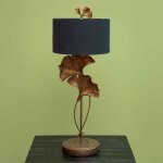 Lampe � poser feuilles de ginkgo 80x33x33cm