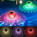 Lampe flottante piscine solaire, 7 couleurs, pour bassins, f�tes et jardins