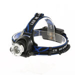 Lampe frontale led puissante rechargeable torche frontale lampe phare orientable 3 modes led frontale ...