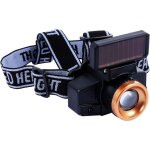 Lampe frontale de voyage solaire �quipement de lumi�re principale usb pour la course en plein air camping ...