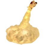 Lampe fus�e imprim�e en 3d � led, cadeau d'anniversaire pour enfants, d�coration d'int�rieur, usb maison ...