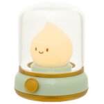 Lampe � huile r�tro rechargeable usb, intensit� lumineuse r�glable en continu, veilleuse douce, id�ale ...