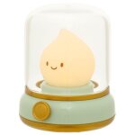 Lampe  huile rtro rechargeable usb, intensit lumineuse rglable en continu, veilleuse douce, idale ...