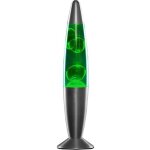 Lampe � lave - mod�le fus�e - couleur verte - 2 ampoules 25 w - effet relaxant