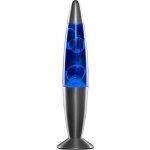 Lampe de lave - magma - 25 w - design en cristal - couleur bleu moderne