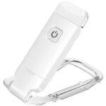 Lampe de lecture led rechargeable usb � luminosit� r�glable avec pince pour les yeux, lampe de livre ...