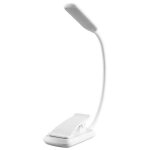 Lampe de lecture rechargeable mini 7 led, 3 niveaux de lumi�re blanche chaude et froide, flexible, facile ...