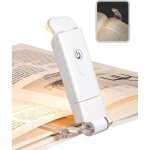 Lampe de lecture rechargeable usb, lampe de lecture led � pince, lampe marque - page portable pour lire ...