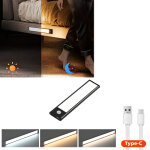 Lampe led � d�tecteur de mouvement, chargement usb sans fil, veilleuse ultra fine de 10 cm pour armoire, ...