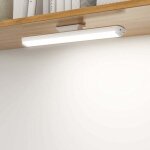 Lampe led dimmable de placard 34 cm, applique murale tactile et rechargeable, lumi�re r�glette led ajustable ...