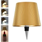 Lampe led dor�e pour bouteille, rechargeable par usb - c, 2400 mah, sans fil, indice de protection ip54, ...