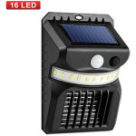 Lampe led �lectrique solaire noire, anti - moustique, avec capteur de mouvement, pour l'ext�rieur, jardin, ...