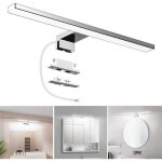 Lampe led pour miroir 30 cm, blanc neutre 4000k, �tanche et sans scintillement ? salle de bain